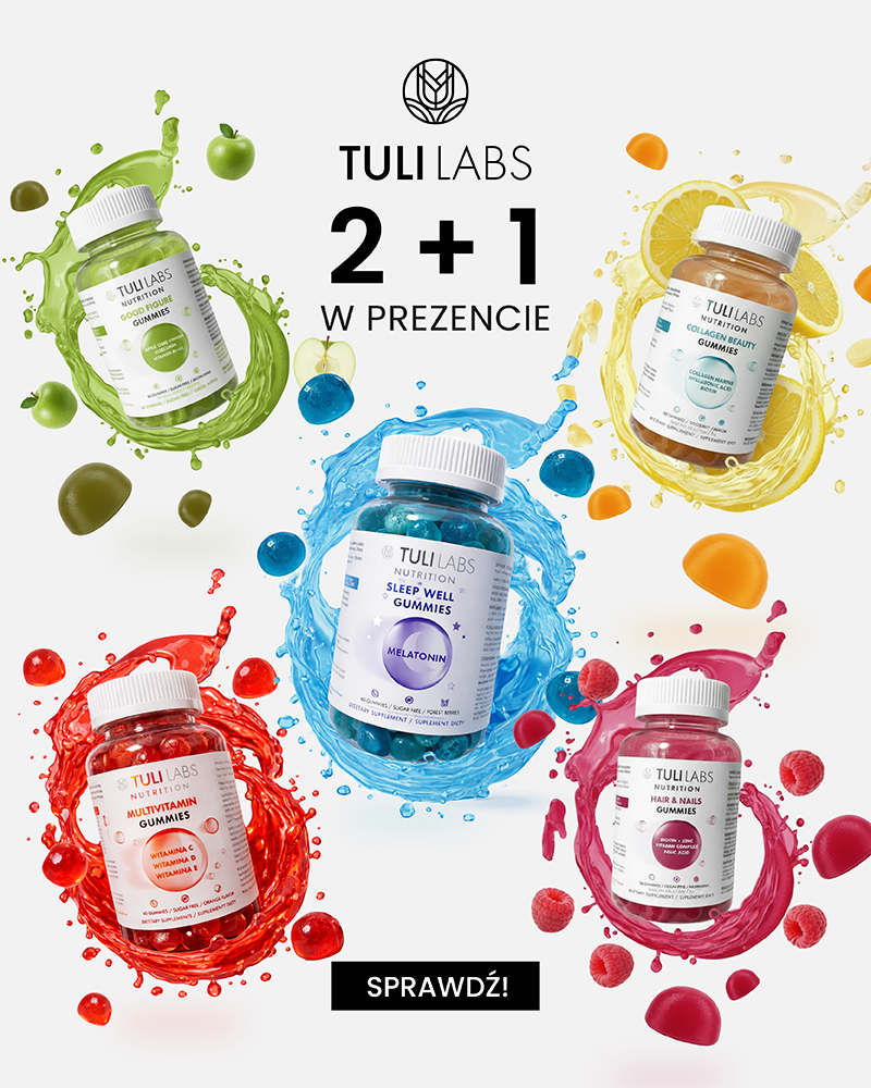 Żelki TULI LABS 2+1